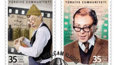 Münir Özkul’un 100. doğum yılına özel PTT tarafından “Bir Yeşilçam