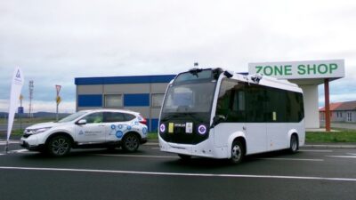 Otokar’ın geliştirdiği Seviye 4 otonom sürüş yeteneğine sahip elektrikli minibüs