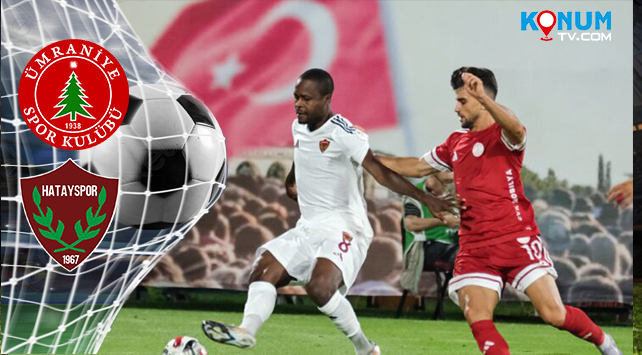 Ümraniyespor, 1. Lig'in 3. haftasında Hatayspor ile karşı karşıya geldi.