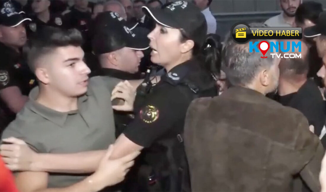 CHP İstanbul İl binasına polis ablukası.Giriş çıkışlar engellendi. İl Başkanlığı