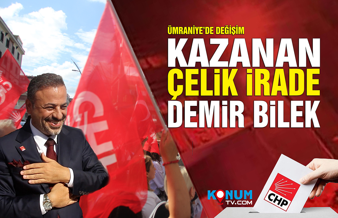 CHP Ümraniye İlçe Başkanlığı 14. Olağan Kongresi’nde 216 oy alan