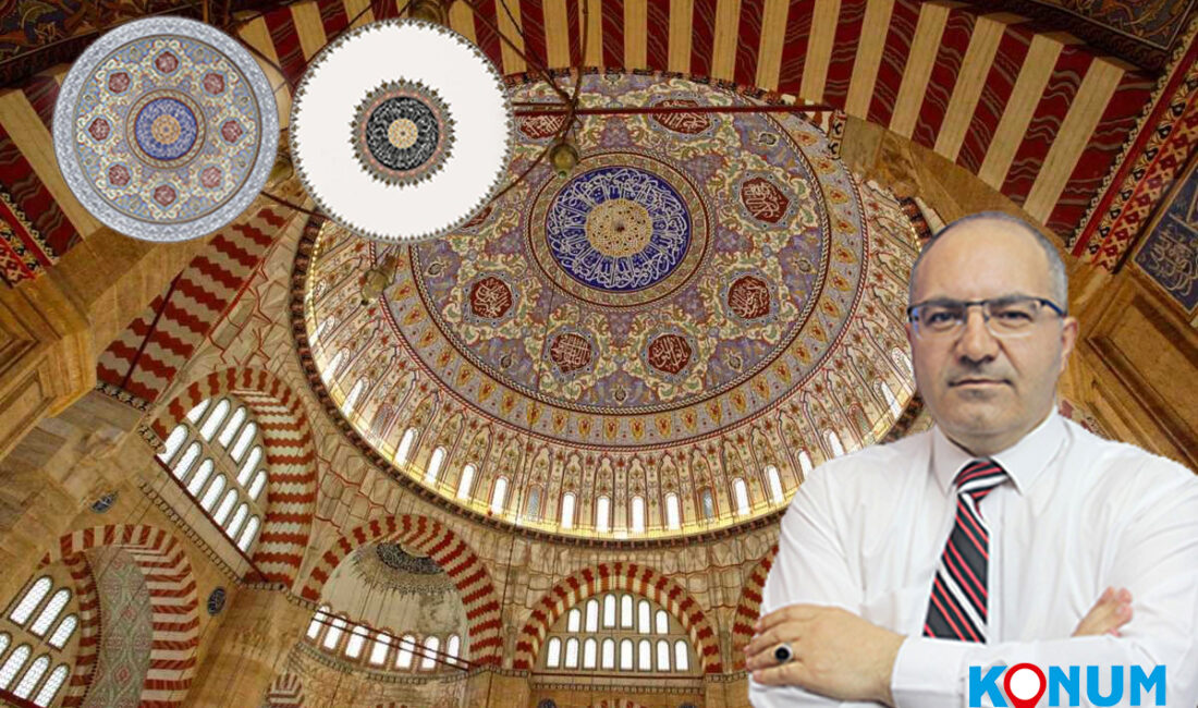 Selimiye Camii’nin kubbesindeki tarih yok ediliyor. Kubbe restorasyonunu sert bir