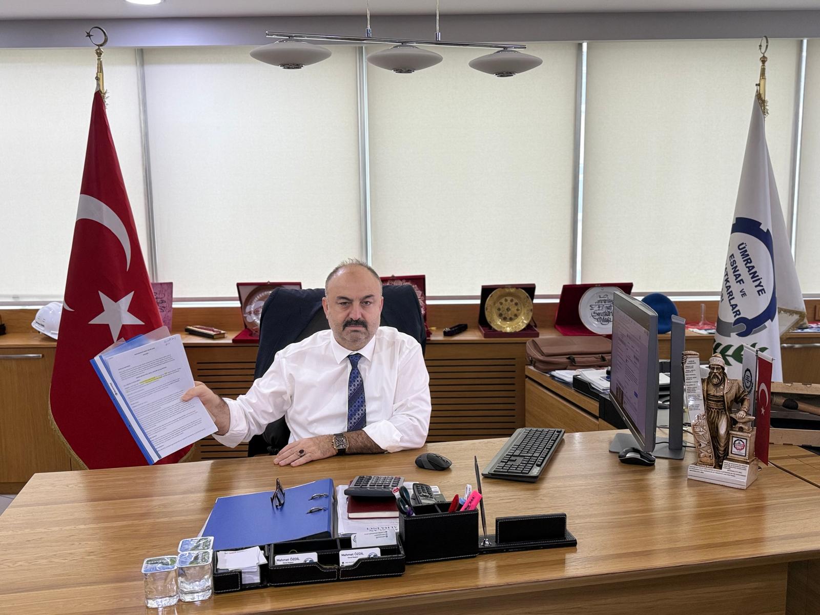 Umraniye Esnaf Odasi Baskani Mehmet Ozdil Bu uygulama kucuk esnafi bitirir 2