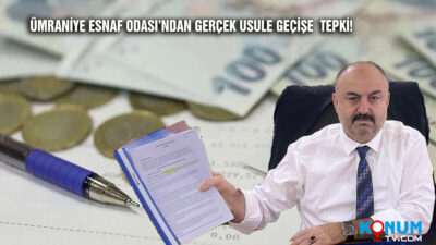 Ümraniye Esnaf Odası Başkanı Mehmet Özdil, 2026’da basit usulden gerçek