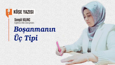 Boşanmanın aldatma, manipülasyon ve dostça ayrılık üzerine üç tipini anlatan