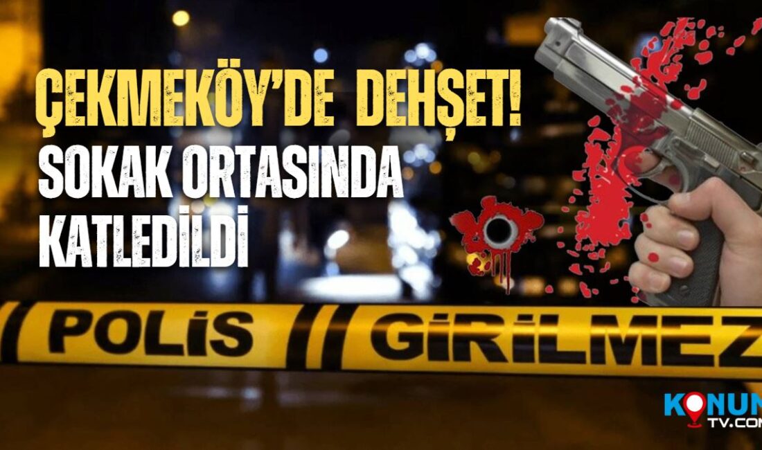 İstanbul Çekmeköy’de boşanma aşamasında olduğu eşiyle konuşmak için buluşan bir