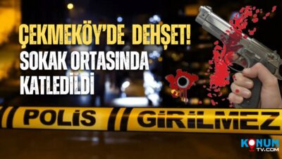 İstanbul Çekmeköy’de boşanma aşamasında olduğu eşiyle konuşmak için buluşan bir
