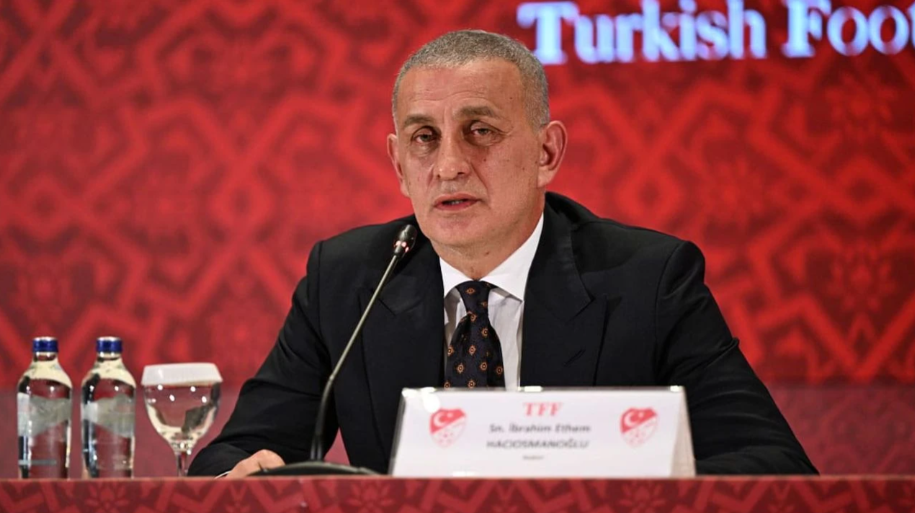 Federasyon başkanı futbolda tarihi skandalı afişe etti TFF Başkanı İbrahim Hacıosmanoğlu, profesyonel liglerdeki 571 hakemden 371’inin bahis