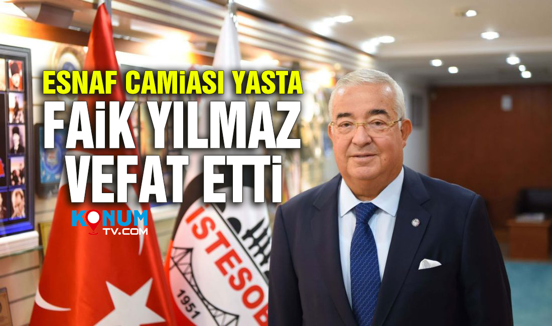 İstanbul Esnaf ve Sanatkarlar Odaları Birliği Başkanı Faik Yılmaz, uzun