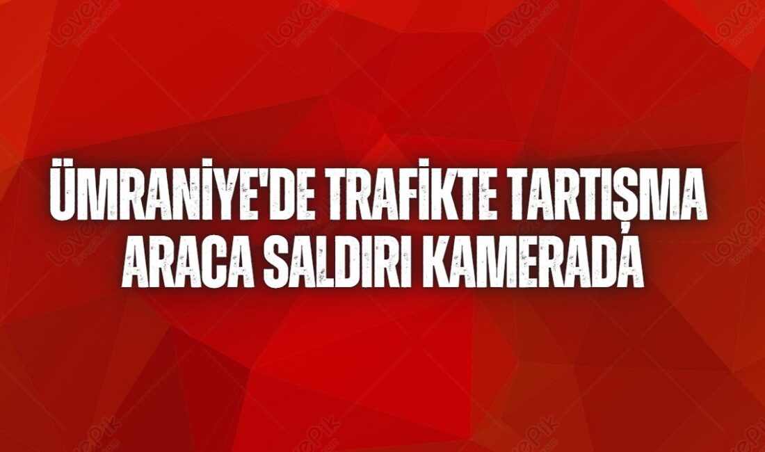 İstanbul Ümraniye'de trafikte çıkan tartışma kısa sürede kavgaya dönüştü. Saldırganlar,