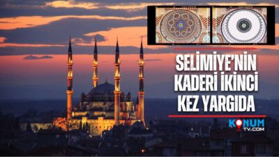 Selimiye Kubbesi Skandalı ikinci kez yargıya taşındı. TMMOB Mimarlar Odası