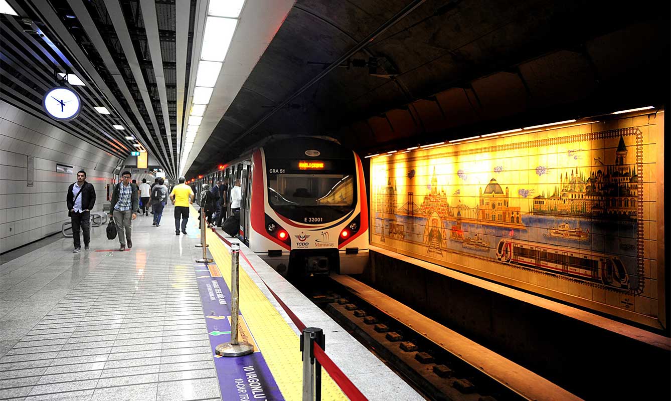 Başkentray, Marmaray, İZBAN, Sirkeci-Kazlıçeşme Raylı Sistem Hattı ve Gayrettepe-İstanbul Havalimanı-Arnavutköy