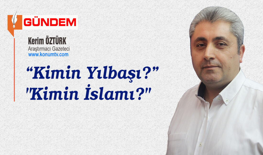 Araştırmacı gazeteci Kerim Öztürk'ten, yılbaşı tartışmalarının ötesinde, adalet, yoksulluk ve