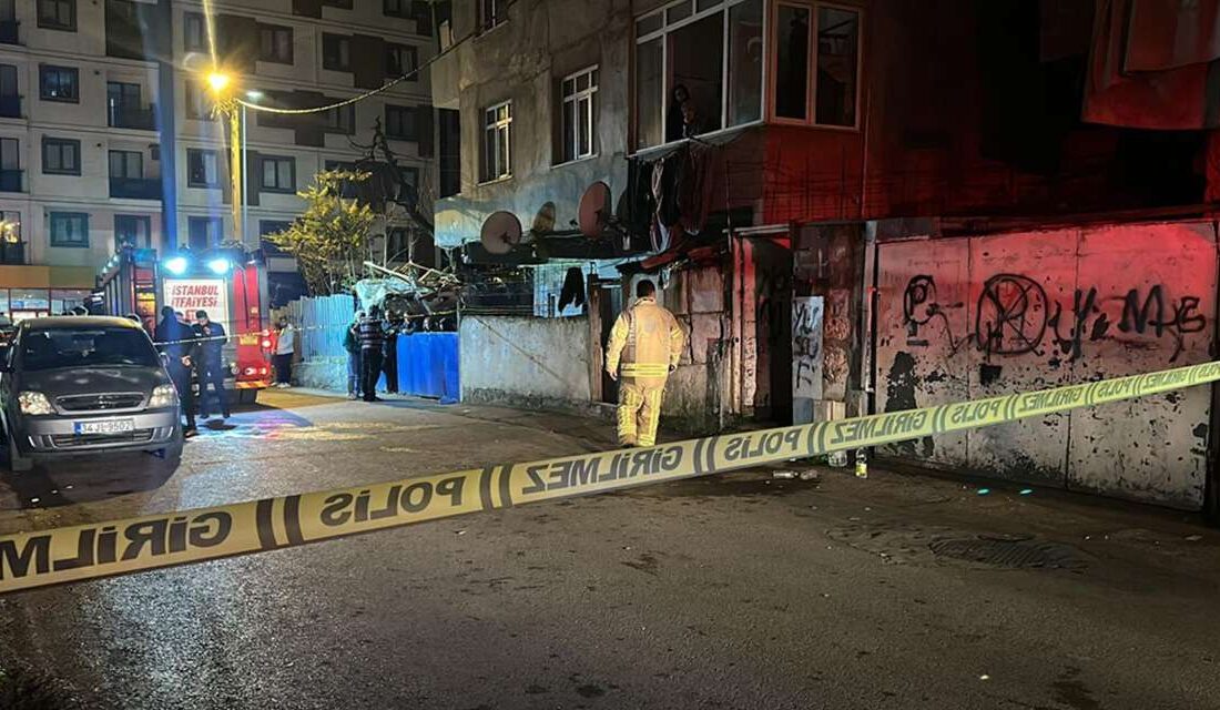 İstanbul Pendik'te, Fevzi Çakmak Mahallesi'nde bulunan iki katlı bir binanın