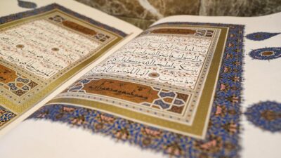 114 farklı Mushaf’ın yer aldığı “Altın Harfler: 114 Mushaf’ta Tek