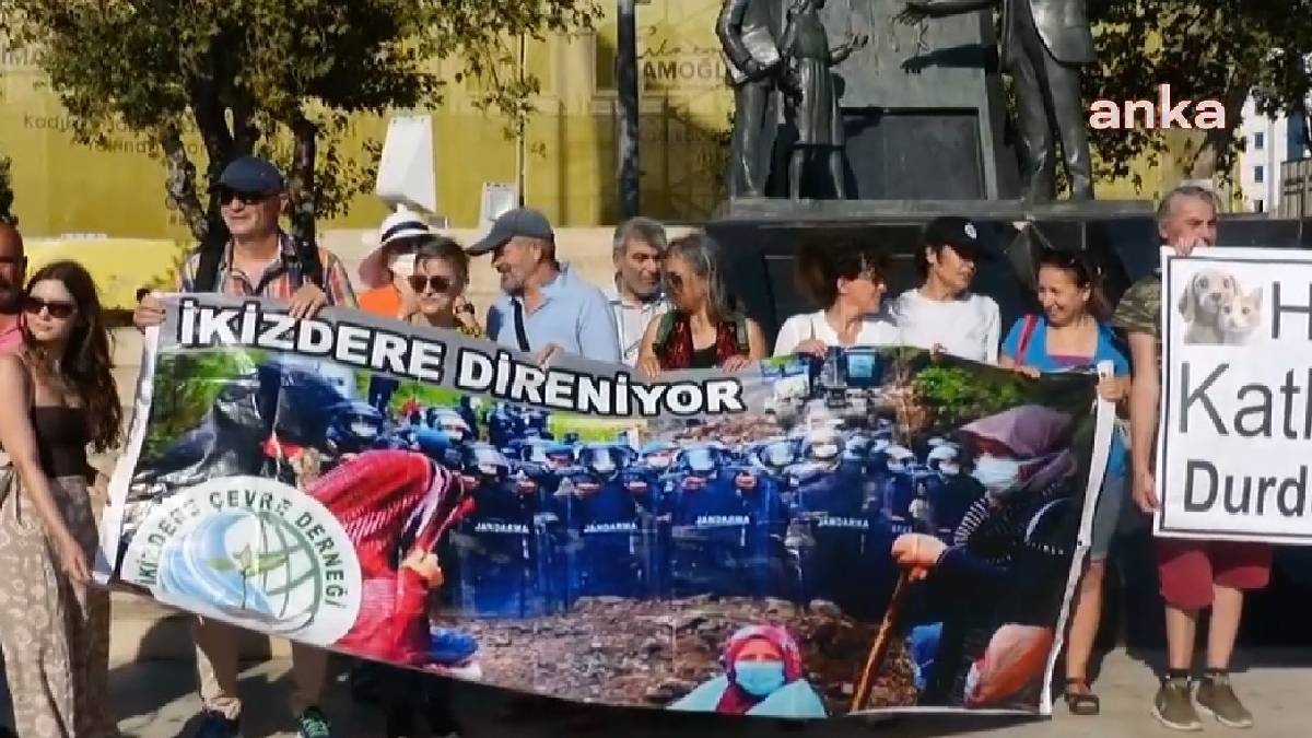 Rize’nin İkizdere ilçesinde, Eskencidere Vadisi’nde faaliyet gösteren taş ocağı için