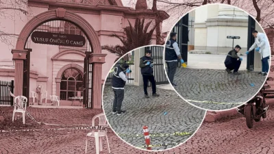 İstanbul Kağıthane’de annesinin cenaze töreni sırasında miras anlaşmazlığı nedeniyle çıkan