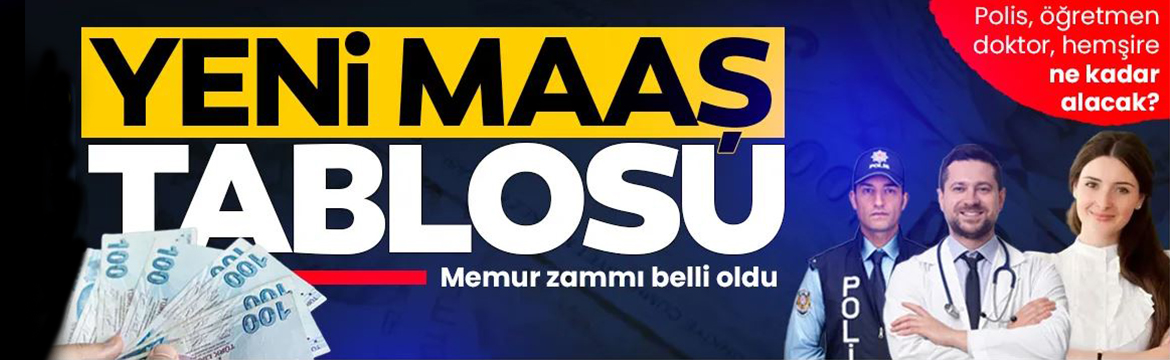 Memur zammı, bugün aralık ayı