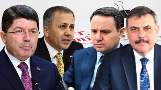 Cumhurbaşkanı Erdoğan'ın imzasıyla Resmi Gazete'de yayımlanan atama kararlarıyla kabinede iki