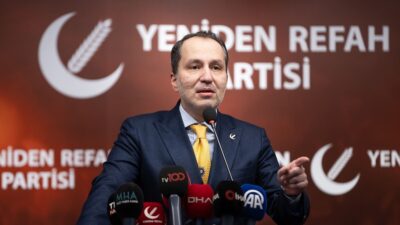 Yeniden Refah Partisi lideri Erbakan, gelecek seçimlerde partisinin cumhurbaşkanı adayı