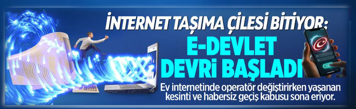 Ev internetinde operatör değiştirirken yaşanan