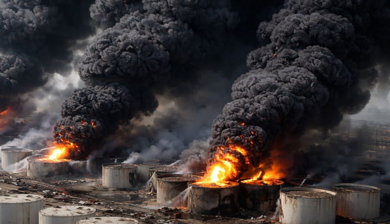 Karadeniz kıyısındaki Rus liman kenti ve tatil beldesi Tuapse, iki