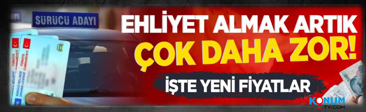 Ehliyet sahibi olmak isteyenlere kötü