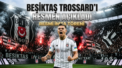 Beşiktaş, Arsenal'den Trossard'ı resmen transfer etti. Sİyah-Beyazlılar, KAP'a açıklamada bulundu.