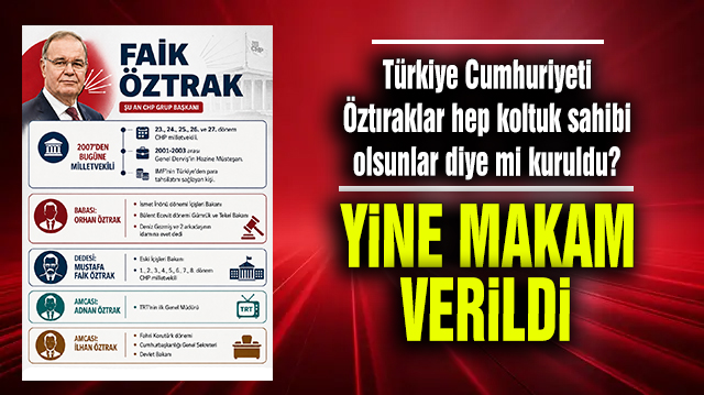 CHP'de Özgür Özel'in ayrılığı sonrası boşalan grup başkanlığı koltuğunun yeni