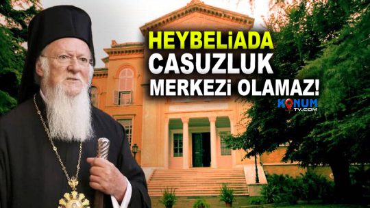 Lozan Barış Antlaşması'nın 103. yıl dönümünde Heybeliada'da basın açıklaması düzenlendi.